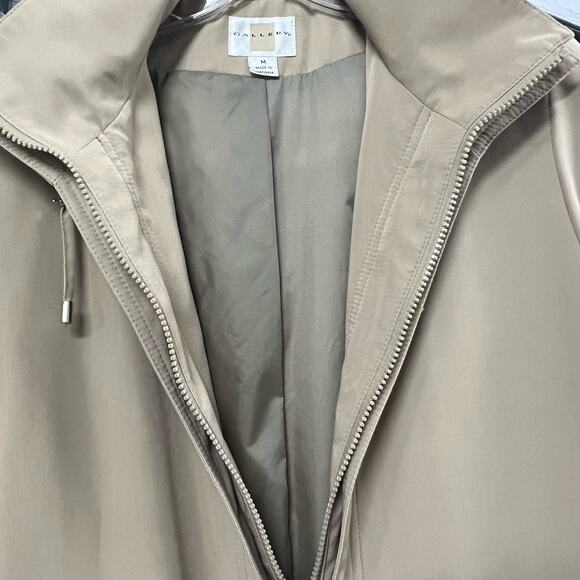 Gallery Hooded Jacket M NWOT - Picture 5 of 6